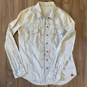 Roxy button up shirt